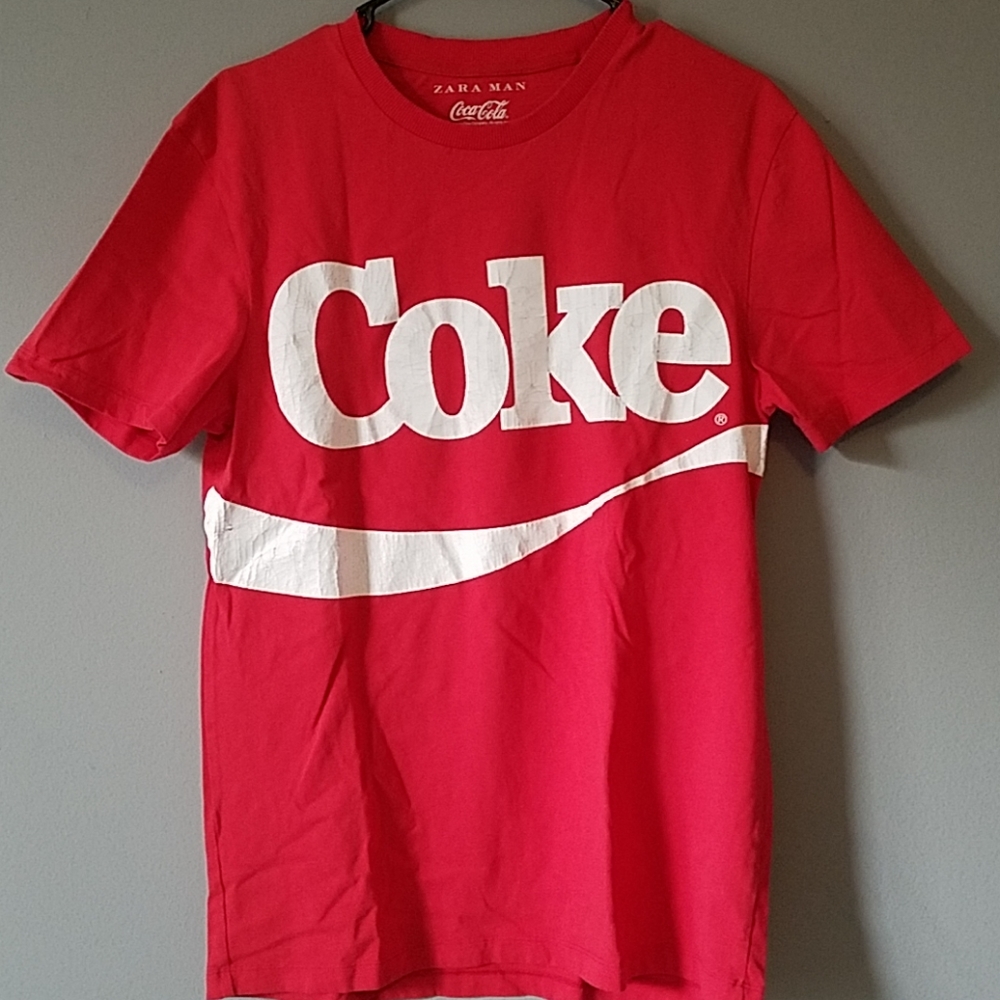 Zara coca cola shirt